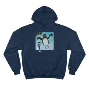I bet you didn't know penguins can fly Champion Hoodie