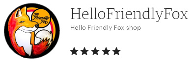 Hello Friendly Fox Etsy Shop profile pic