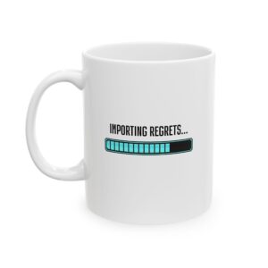 Import Life Decisions  - Editor's Loading Bar - Creative Professional Humor Tech Mug - Perfect Gift for Coffee Lovers